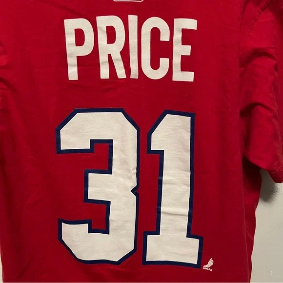 Carey Price Montreal Canadiens T-shirt Fits Small/Medium NHL - Picture 6 of 8